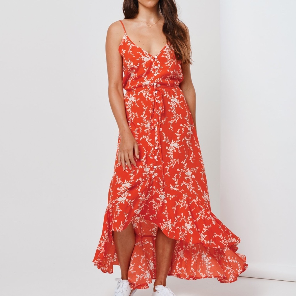 Oasis Strappy Maxi Dress